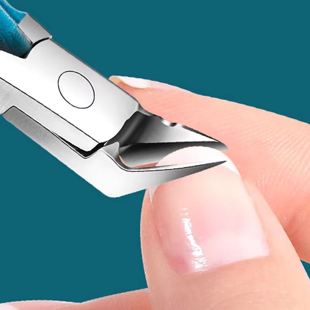 Premium Stainless Steel Toenail Clipper Straight Blade For Ingrown Thick Nails Sharp Precision T 2