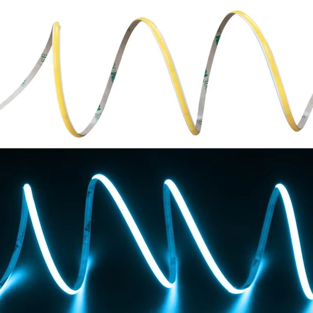 LumiFlex 12V COB LED Strip Lights Ultra Slim 27mm HighBrightness MultiColor Tape For Room Decorat 1