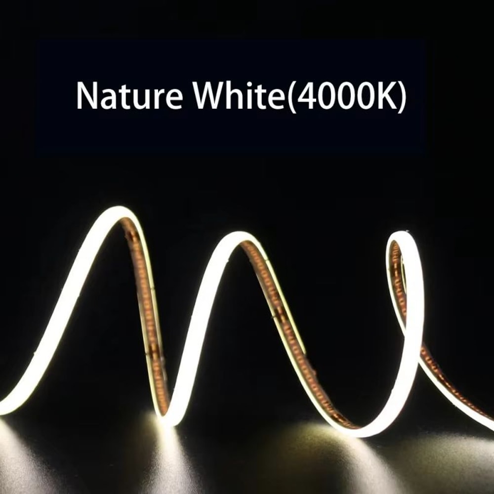 LumiFlex 12V COB LED Strip Lights Ultra Slim 27mm HighBrightness MultiColor Tape For Room Decorat 14