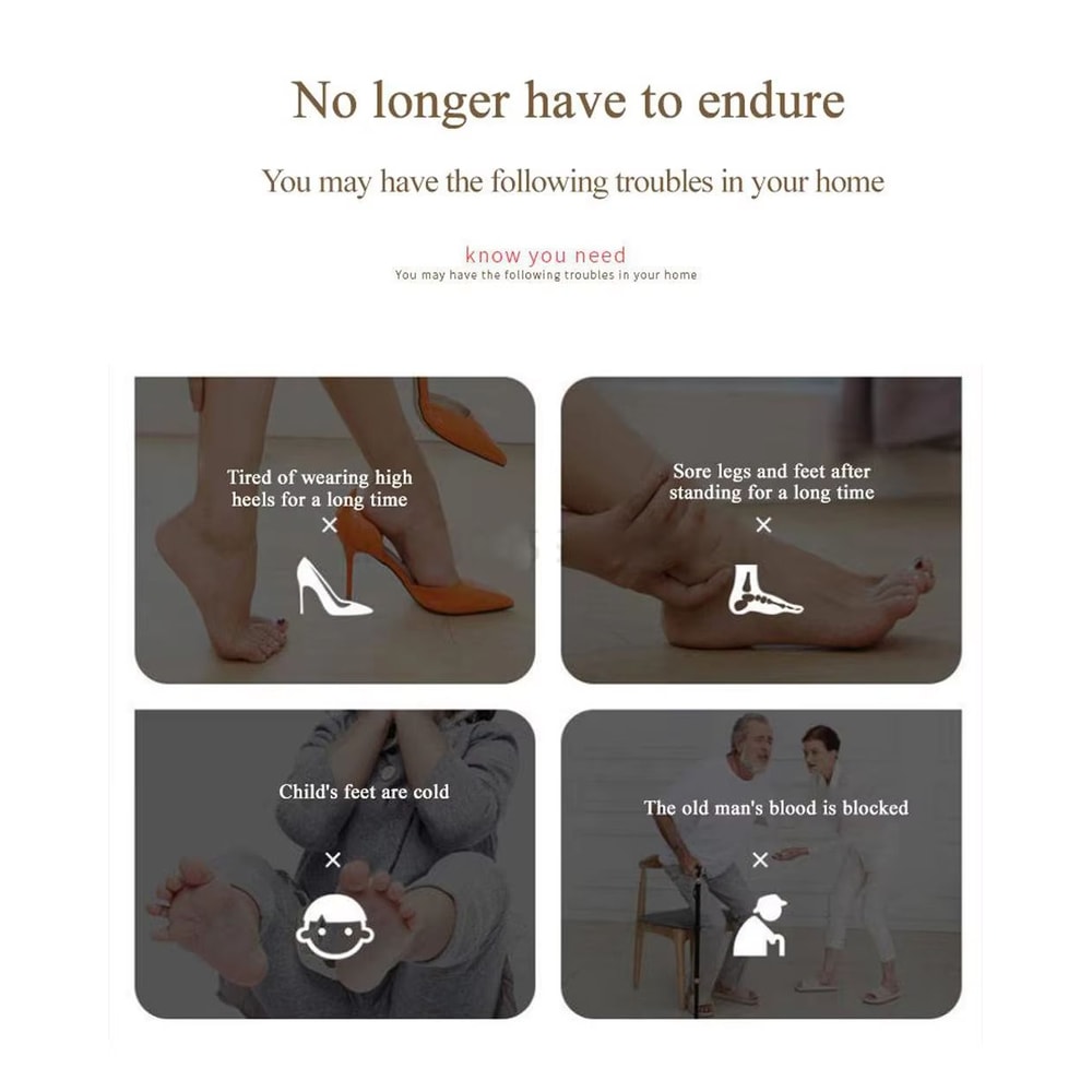 RevivePro EMS Foot Massager Electric Circulation Muscle Stimulator With Heat For Feet And Legs 3