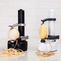electric spiral apple peeler & slicer machine – effortless automatic fruit and potato peeling