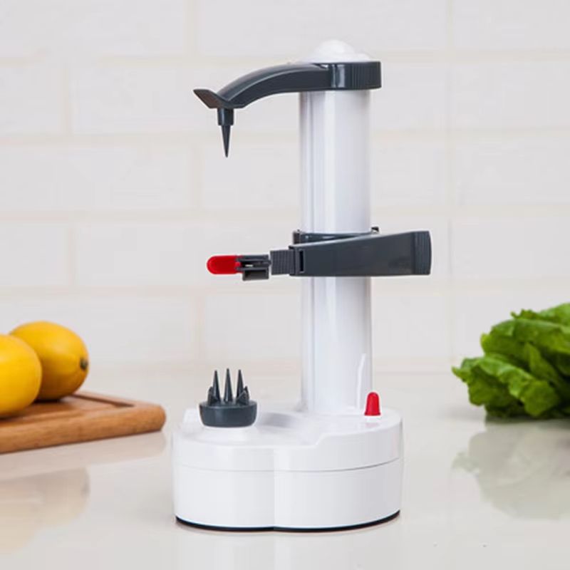 Electric Spiral Apple Peeler Slicer Machine Effortless Automatic Fruit And Potato Peeling 3