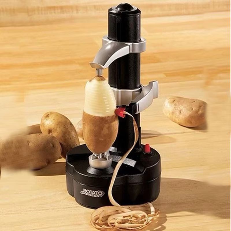 Electric Spiral Apple Peeler Slicer Machine Effortless Automatic Fruit And Potato Peeling 5
