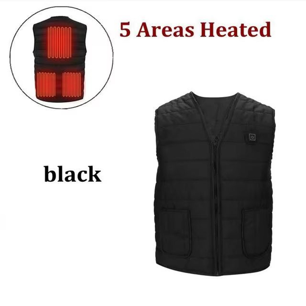 SmartHeat Pro 9Zone Heated Vest  Winter Thermal VNeck Jacket For Men  Women 6