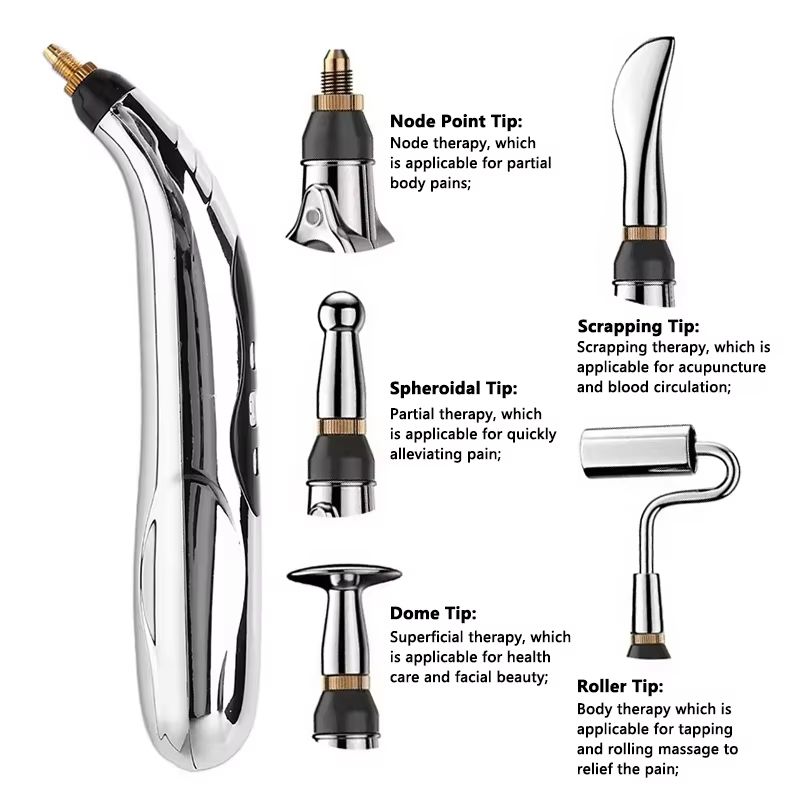 Meridian Energy Acupuncture Pen Electric Pulse Therapy Massager For Muscle Pain Relief Deep Tissu 1
