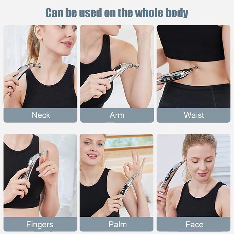 Meridian Energy Acupuncture Pen Electric Pulse Therapy Massager For Muscle Pain Relief Deep Tissu 2