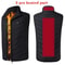 USB Infrared 17Zone Heated Vest Mens Electric Winter Warming Jacket For Outdoor Sports Hiking 6