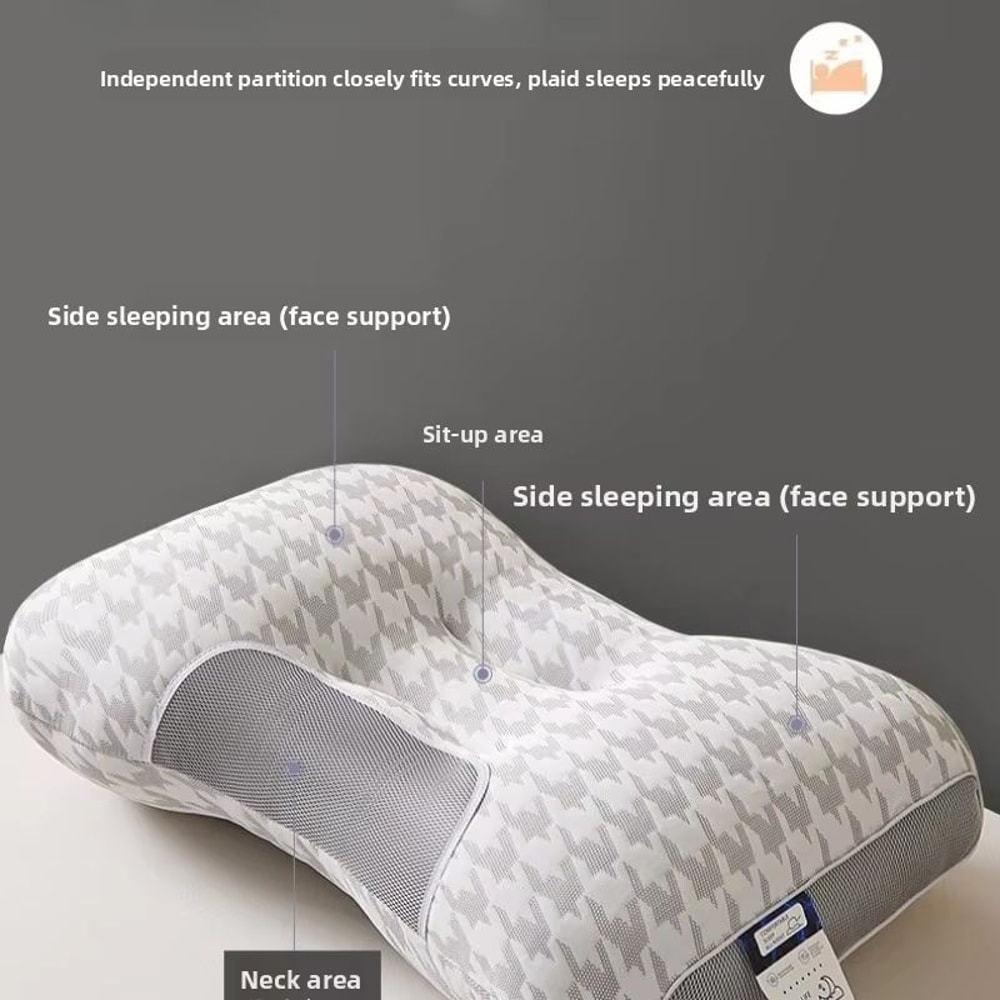 SimpleStyle Orthopedic Massage Pillow Neck Pain Relief Comfort Support Cushion 3