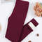 Womens UltraSoft Thermal Velvet Leggings High Waist Slim Fit Winter Pants 11