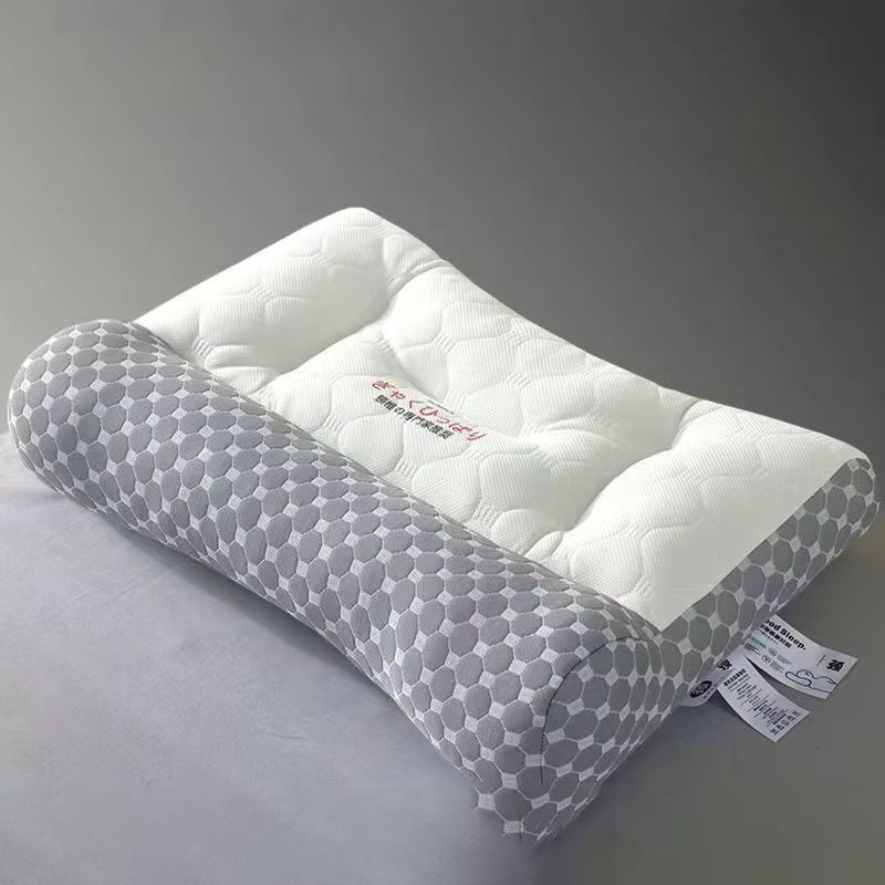 ErgoLatex Cervical Support Pillow  Orthopedic Neck Pillow For Deep Sleep  Cervical Spine Alignment 7