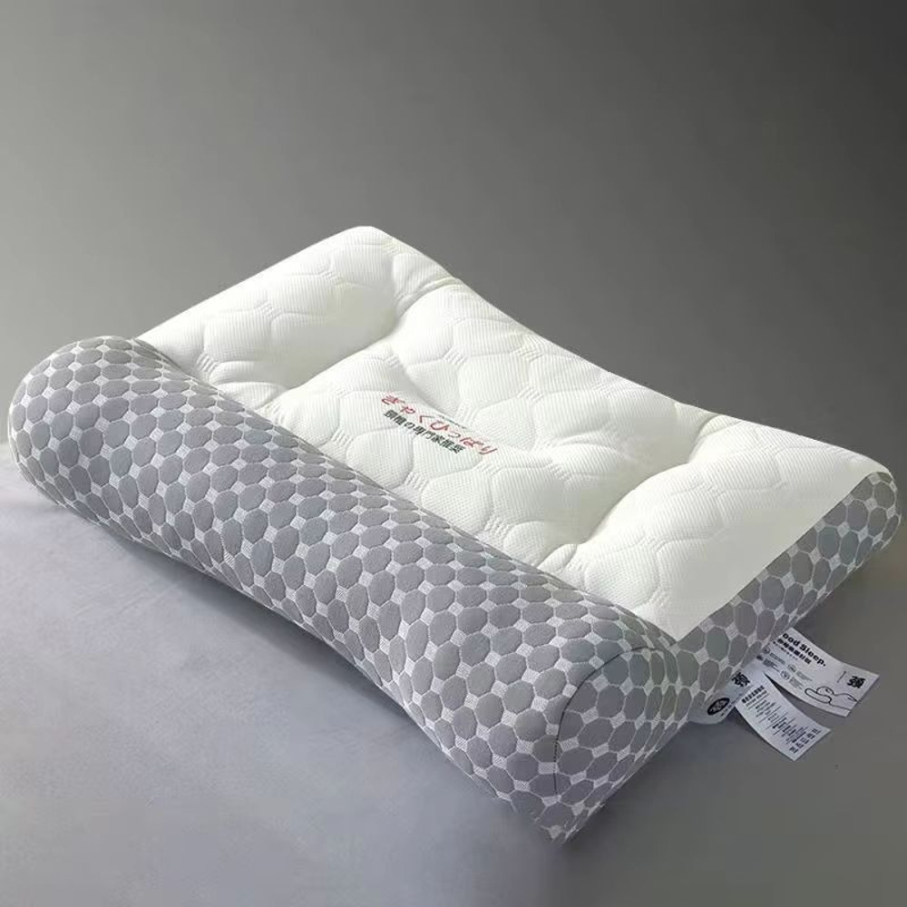 ErgoLatex Cervical Support Pillow  Orthopedic Neck Pillow For Deep Sleep  Cervical Spine Alignment 8