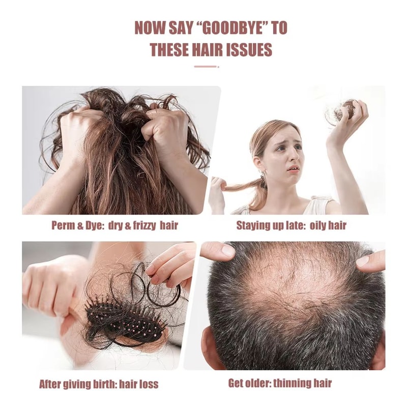 ScalpRevive RF MicroCurrent Hair Care Comb LED Light Hot Compress Scalp Therapy Device 4