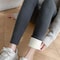 OatLuxe Thermal Lamb Wool Leggings HighWaist Velvet Warm Pants For Winter Comfort 2