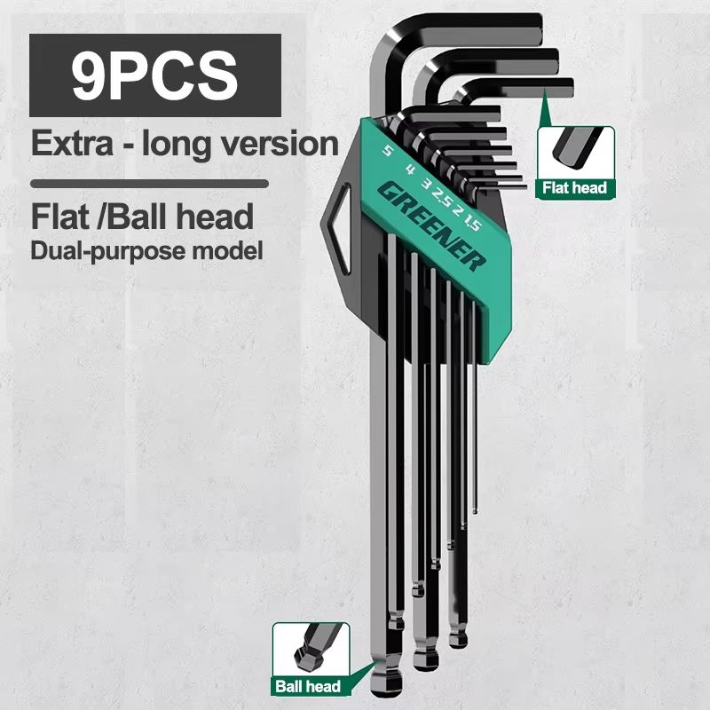 Universal Rainbow Hex Wrench Set ShortArm Multifunctional Allen Wrench Kit For Home Auto 8