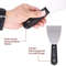 ProFlex 7Piece Carbon Steel Putty Knife  Scraper Set  SoftGrip Handle Kit With Storage Bag 3