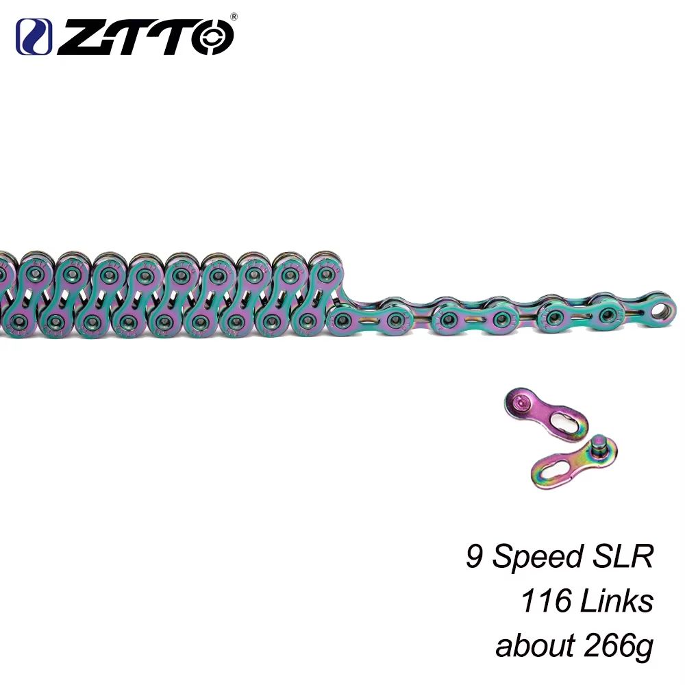 ZTTO ColourMax Universal Bike Chain High Quality Durable Chain For 8 9 10 11 12 Speed Bikes 11