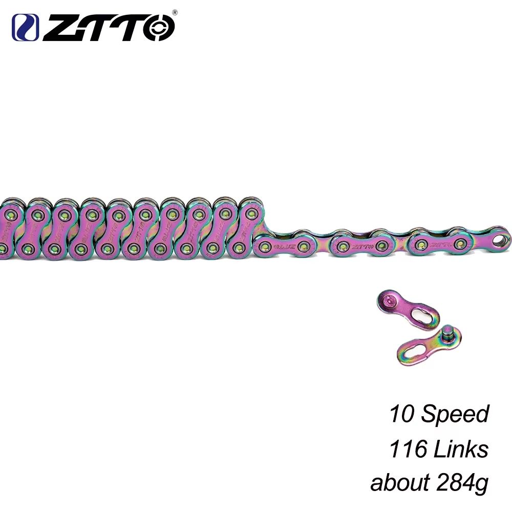 ZTTO ColourMax Universal Bike Chain High Quality Durable Chain For 8 9 10 11 12 Speed Bikes 12