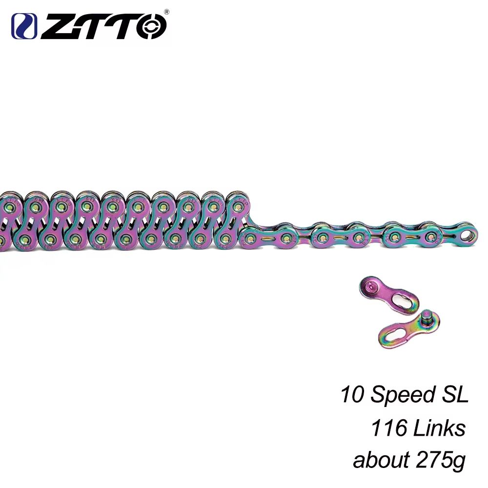 ZTTO ColourMax Universal Bike Chain High Quality Durable Chain For 8 9 10 11 12 Speed Bikes 13