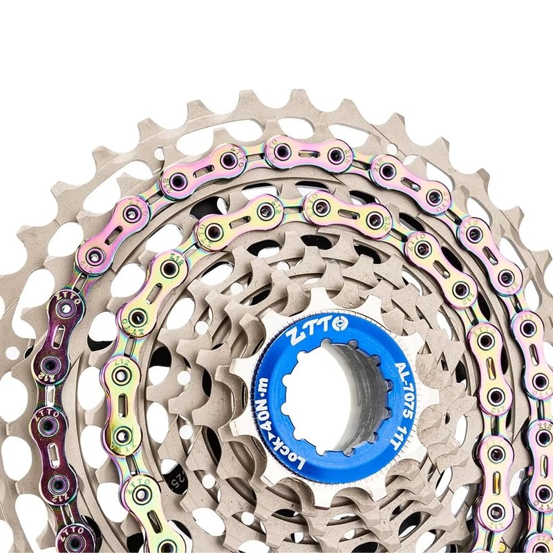 ZTTO ColourMax Universal Bike Chain High Quality Durable Chain For 8 9 10 11 12 Speed Bikes 2