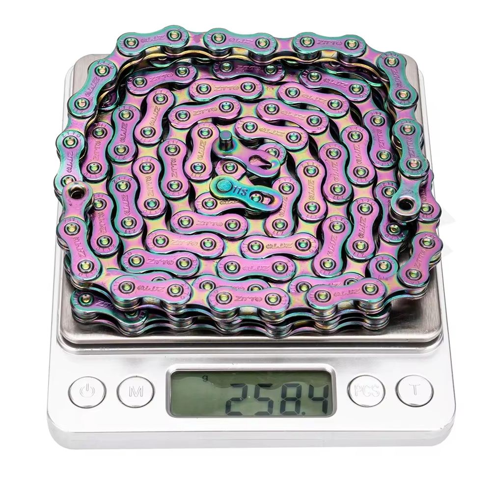 ZTTO ColourMax Universal Bike Chain High Quality Durable Chain For 8 9 10 11 12 Speed Bikes 5