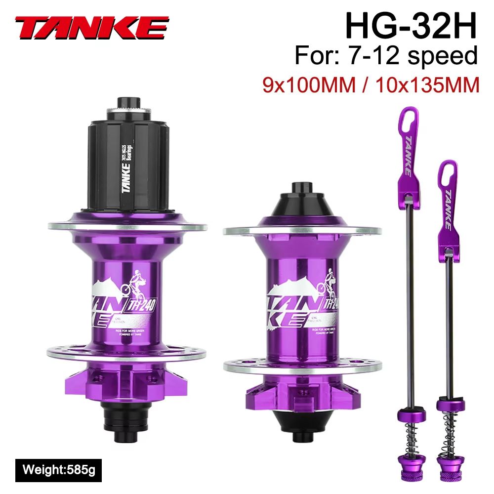 Universal TANKE 120 Click Hub FrontRear 3236Hole Disc Brake MTB Hub For 812 Speed 10