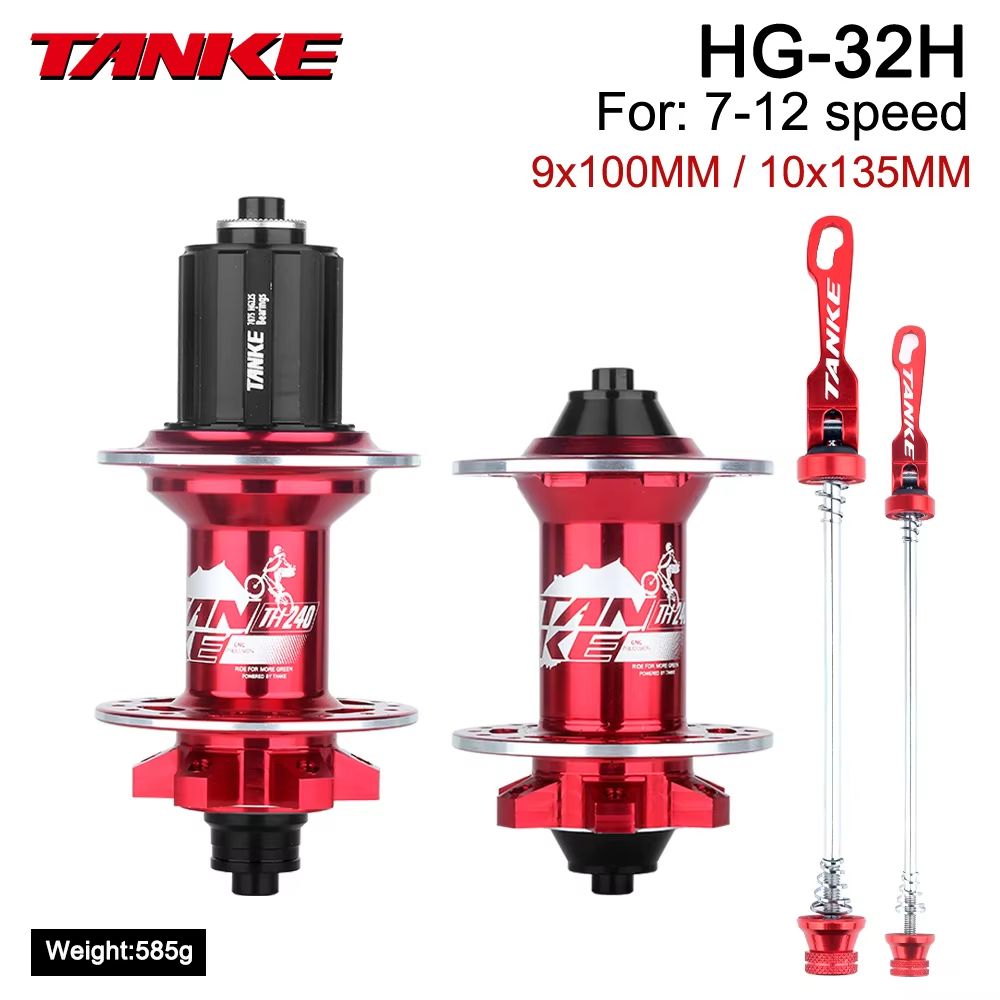 Universal TANKE 120 Click Hub FrontRear 3236Hole Disc Brake MTB Hub For 812 Speed 18