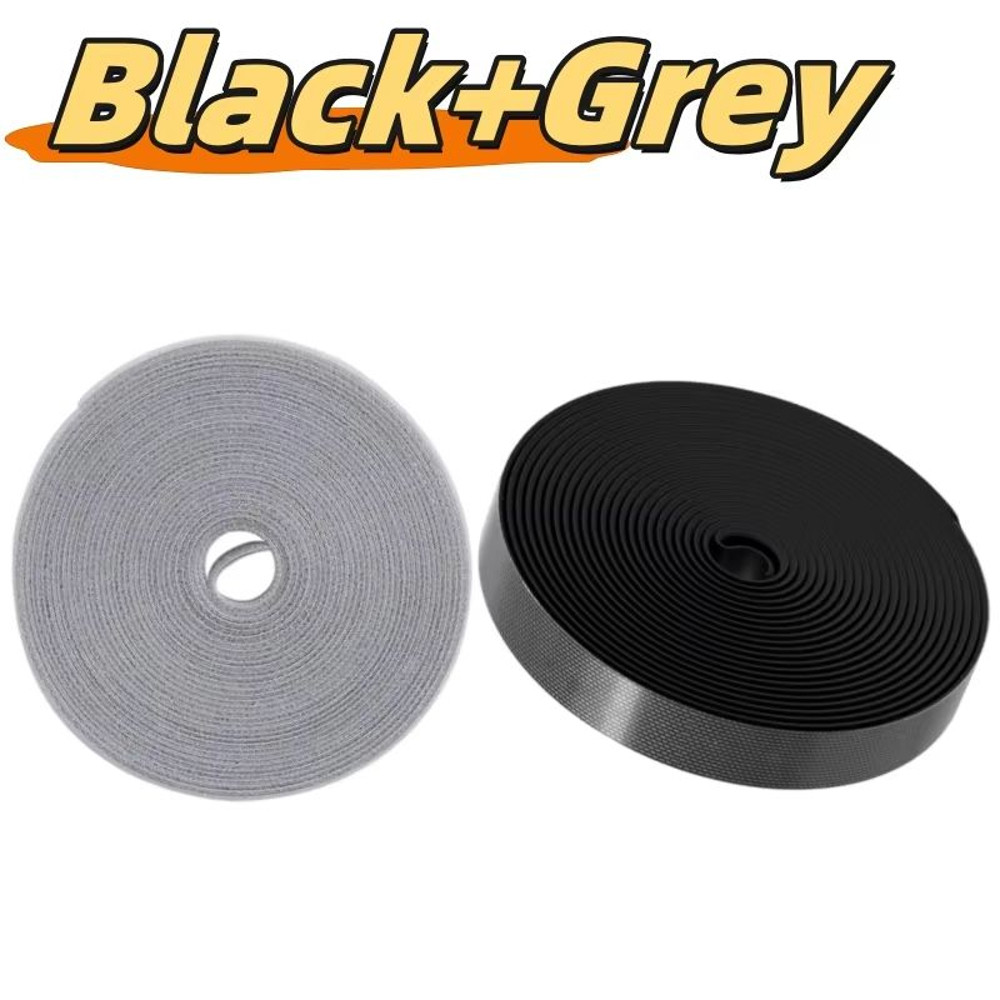 CableMaster 5M Reusable Velcro Strap  FreeCut Nylon Cable Organizer Tape For Desk  Data Cable Manag 9