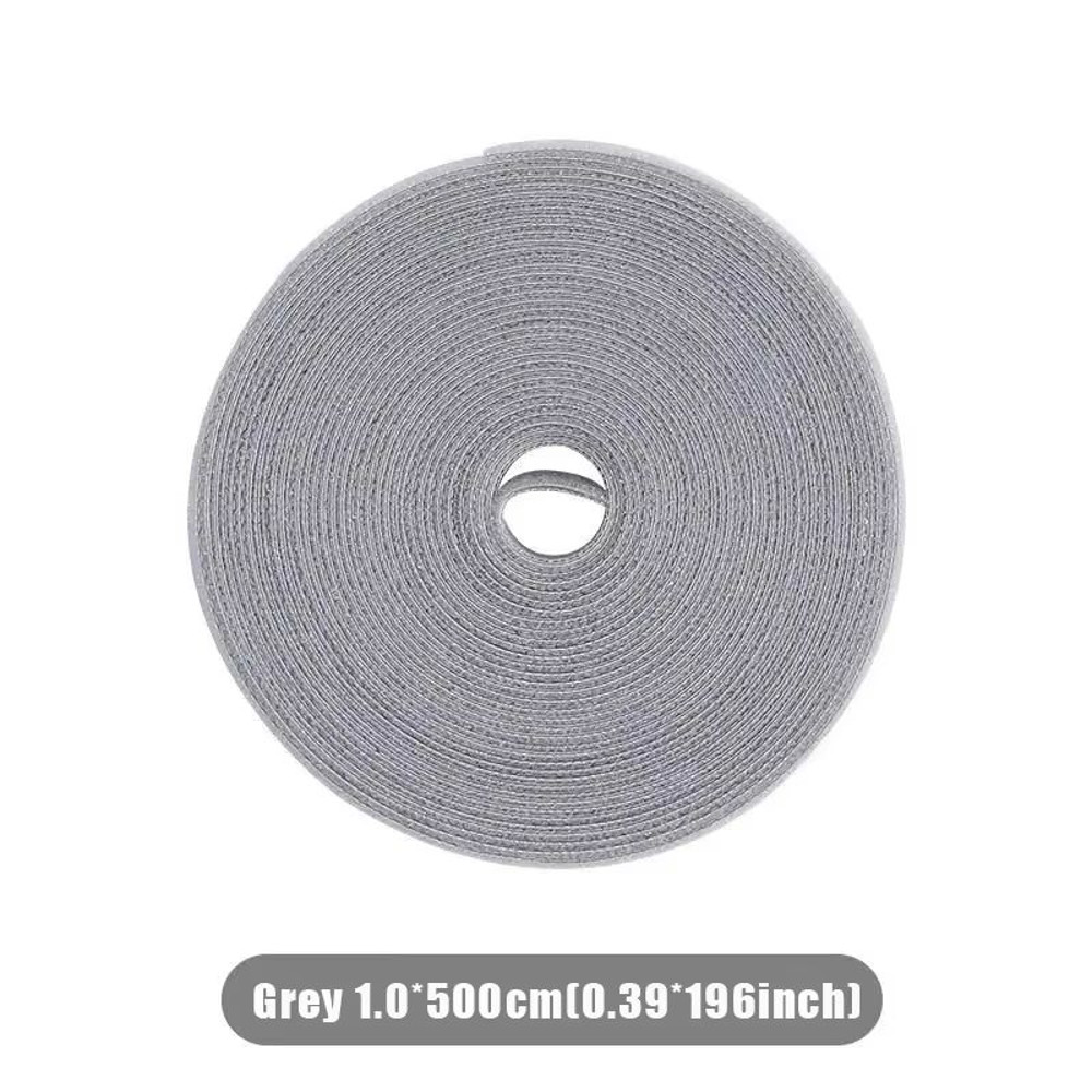 CableMaster 5M Reusable Velcro Strap  FreeCut Nylon Cable Organizer Tape For Desk  Data Cable Manag 6