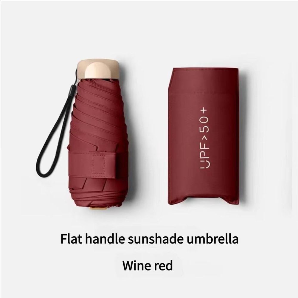 UltraLight Compact Mini Umbrella For Sun Rain With AntiUV Protection 11