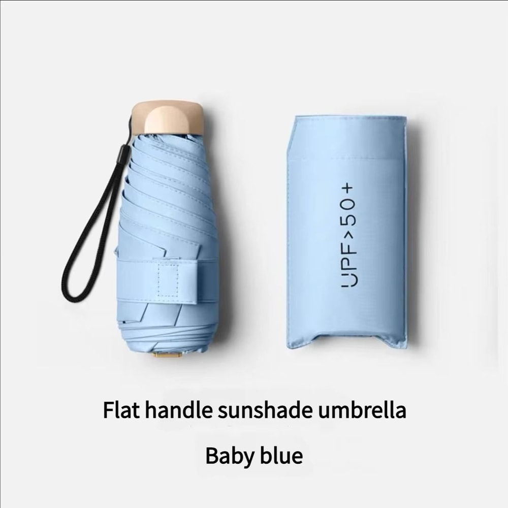 UltraLight Compact Mini Umbrella For Sun Rain With AntiUV Protection 13
