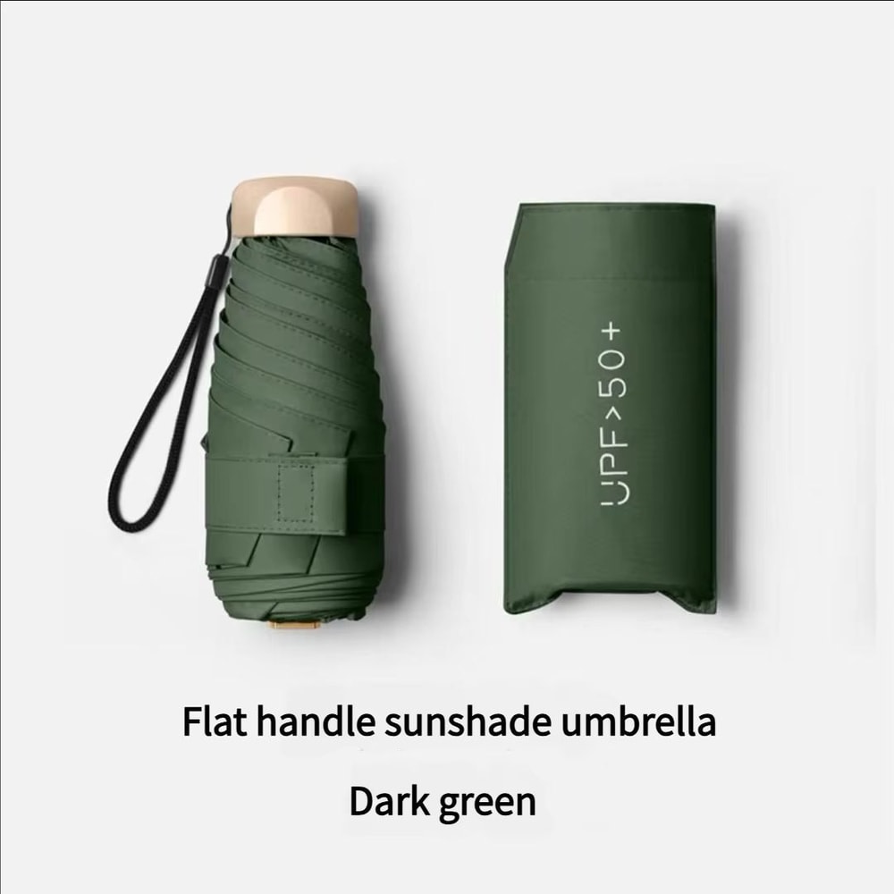 UltraLight Compact Mini Umbrella For Sun Rain With AntiUV Protection 8
