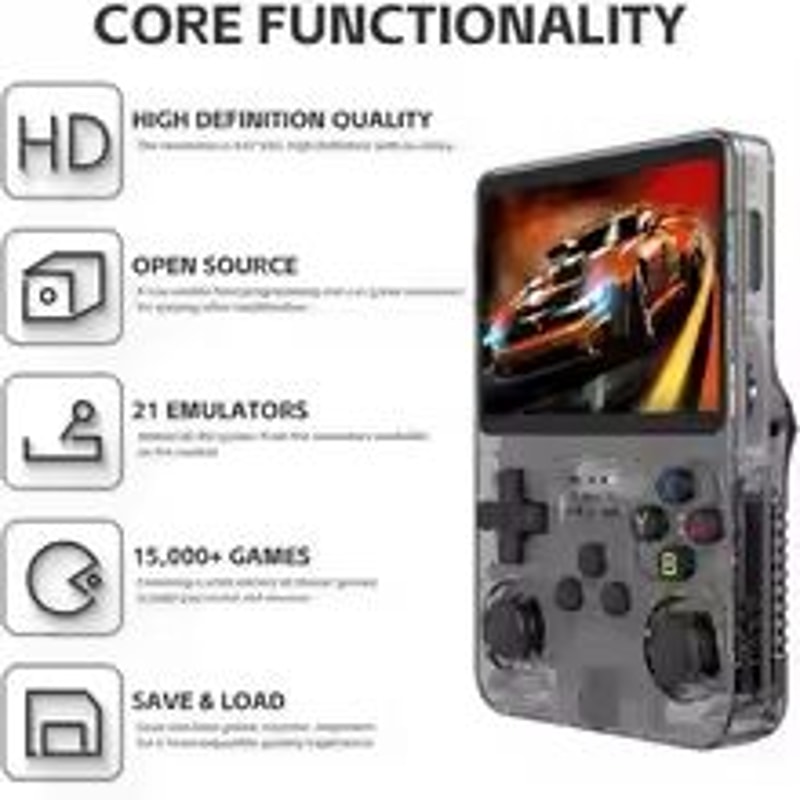 WUDS R36S Portable Handheld Game Console With 35 HD Screen 1