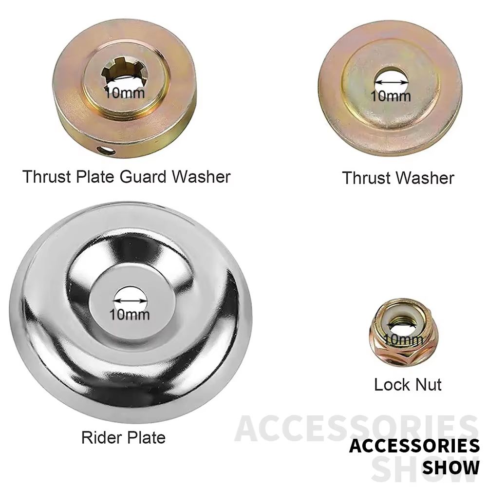 HeavyDuty Rotary Weed Brush 68 Inch Steel Wire Wheel For Landscaping Garden Maintenance 6