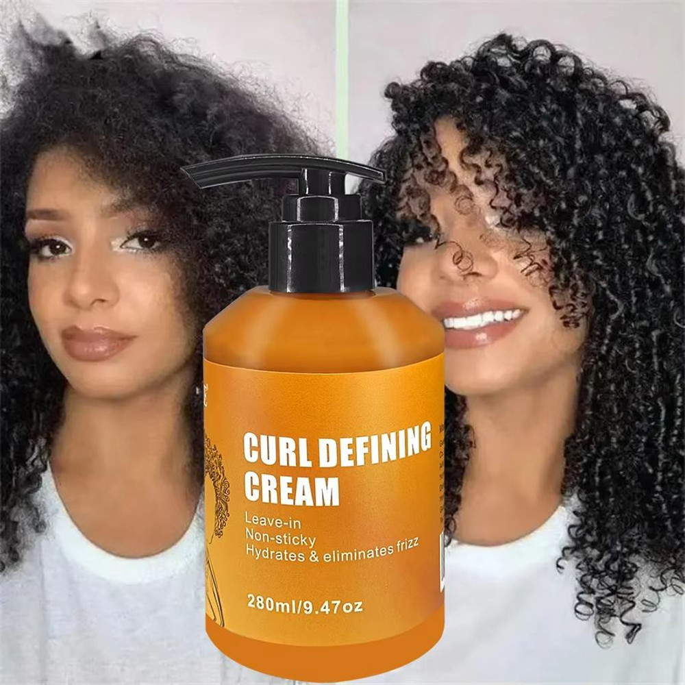 GZE Curl Defining Cream With Argan Oil  Moisturizing Styling Cream For Wavy And Curly Hair 0