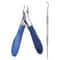 Stainless Steel Toenail Clipper With Straight Blade Precision Tool For Ingrown Thick Nails 17