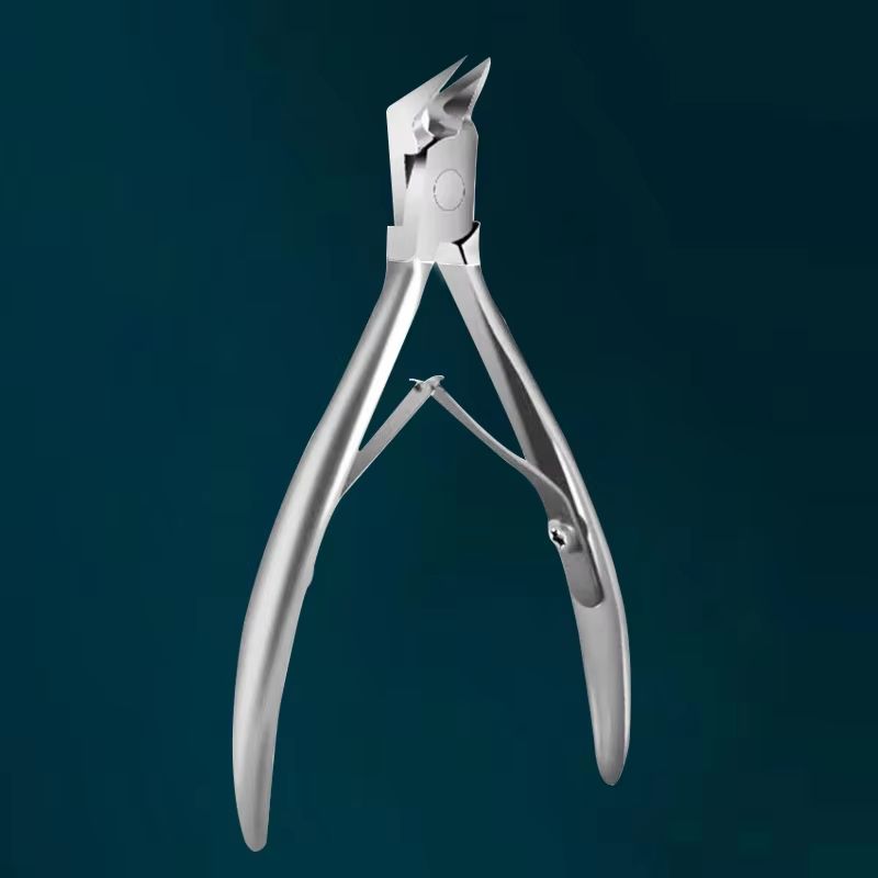 Stainless Steel Toenail Clipper With Straight Blade Precision Tool For Ingrown Thick Nails 8