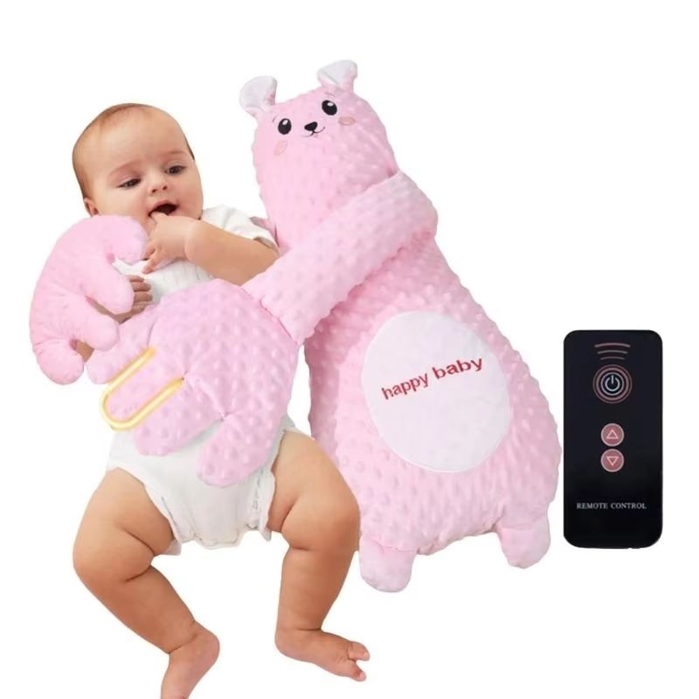 Infant Soothing Patting Hand Toy With Remote Control For Baby Sleep 0