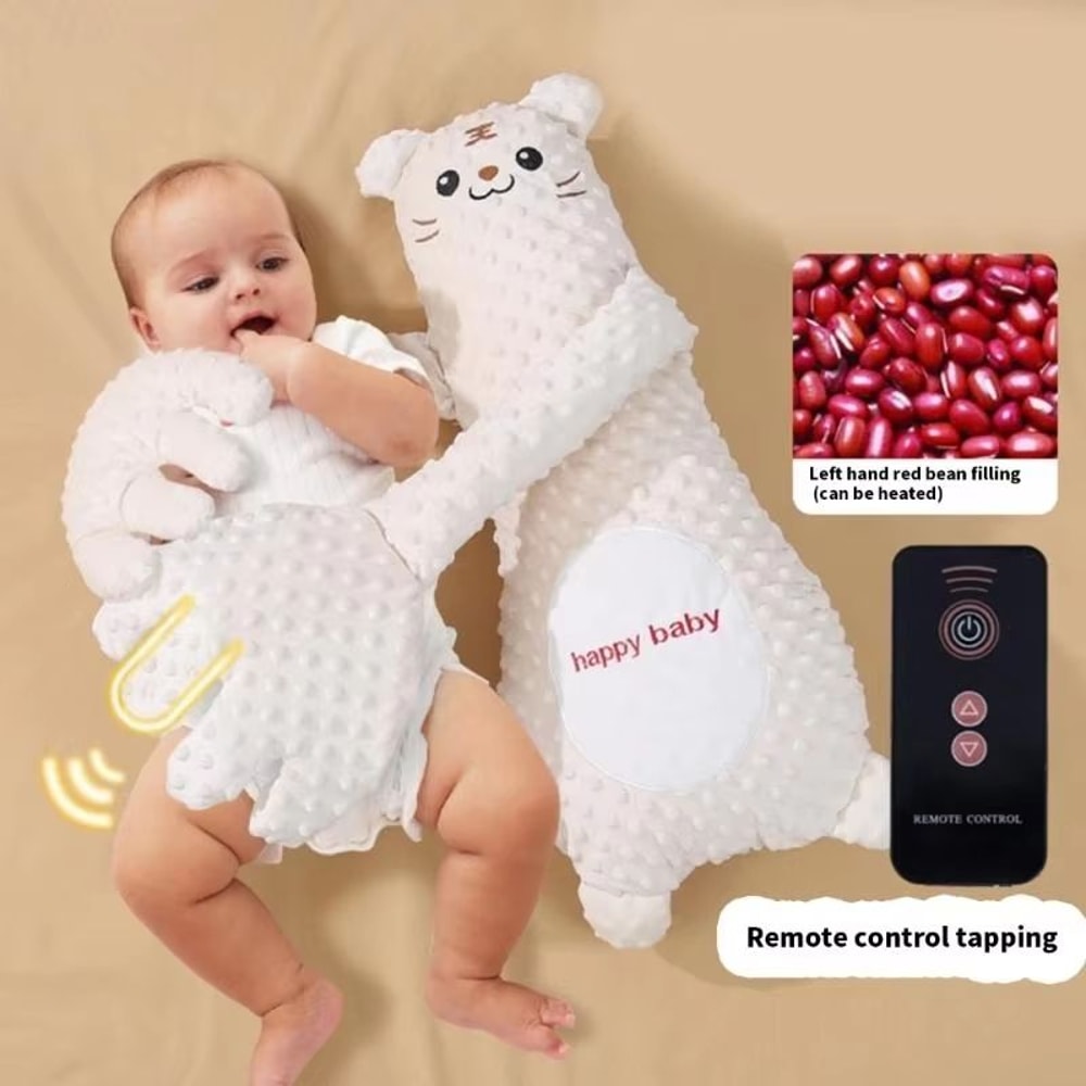 Infant Soothing Patting Hand Toy With Remote Control For Baby Sleep 2