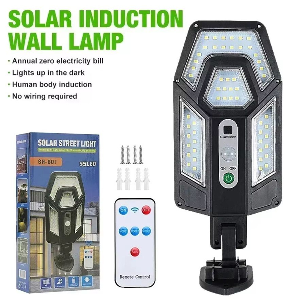 Powerful LED Solar Outdoor Wall Lamp With Motion Sensor 13