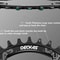 Deckas 104BCD Narrow Wide Chainring Precision CNC MTB Chainring For 1x Drivetrains 32T34T36T38T Op 2