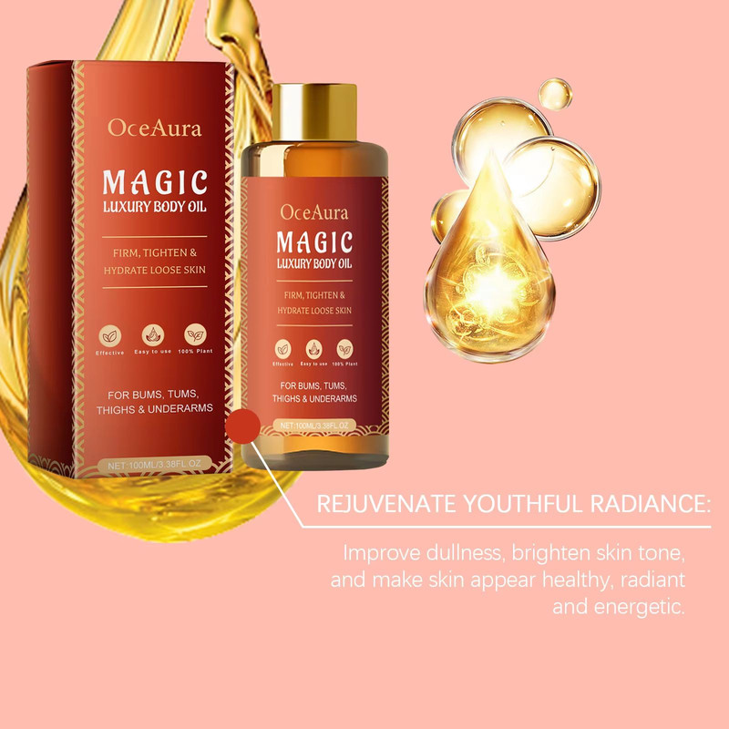 Magic Luxury Body Oil Firming Deep Moisturizing Treatment For Sagging Skin 8