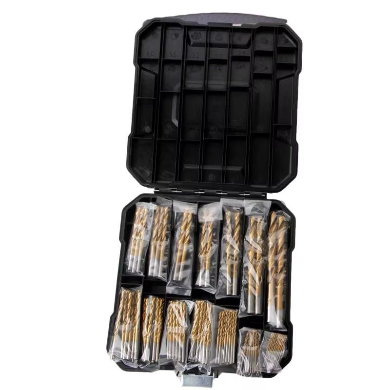 Titanium Plus HexShank HSS Drill Bit Kit 5099 Pc MetalWoodPlastic Drill Set 5