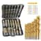Titanium Plus HexShank HSS Drill Bit Kit 5099 Pc MetalWoodPlastic Drill Set 8