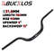 BUCKLOS ProFit Alloy MTB Handlebar Choose 318 Mm Or 254 Mm Clamp 620660720780 Mm Width 16