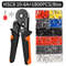 ProCrimp HexShank SelfAdjustable Ratchet Ferrule Crimping Tool Kit 02510 Mmsq  AWG 237 13