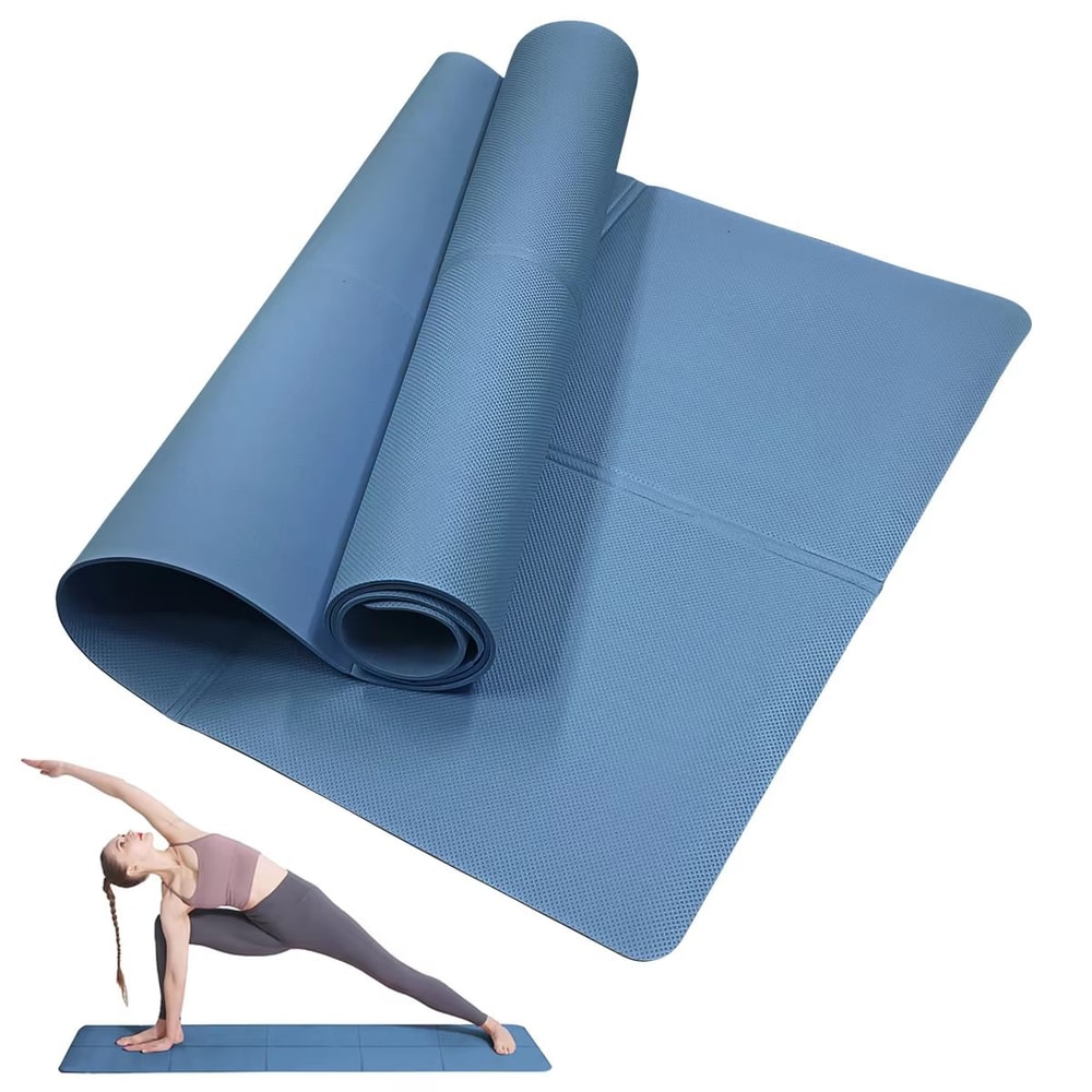 4 Mm EVA AntiSlip Fitness Yoga Mat Exercise Yoga Pilates Comfort Mat 6