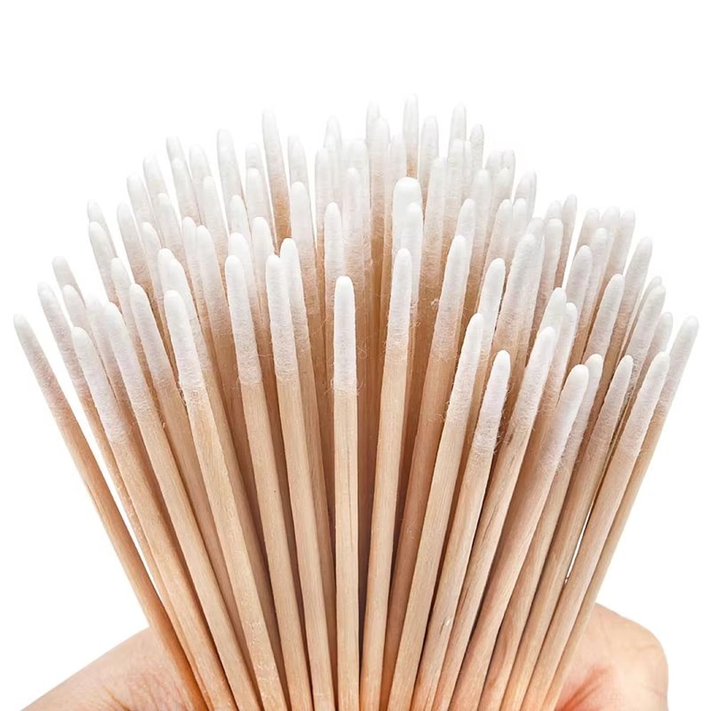 100300pcs DoubleHead Cotton Swabs Makeup Medical Personal Care Tool 4
