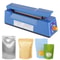 Electric Heat Sealer Hand Press Vacuum Food Packaging Bag Sealing Machine 0