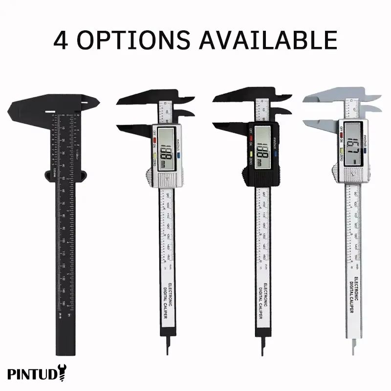 Mini Digital Vernier Caliper 0150mm Plastic Measuring Tool For Students  Hobbyists 0