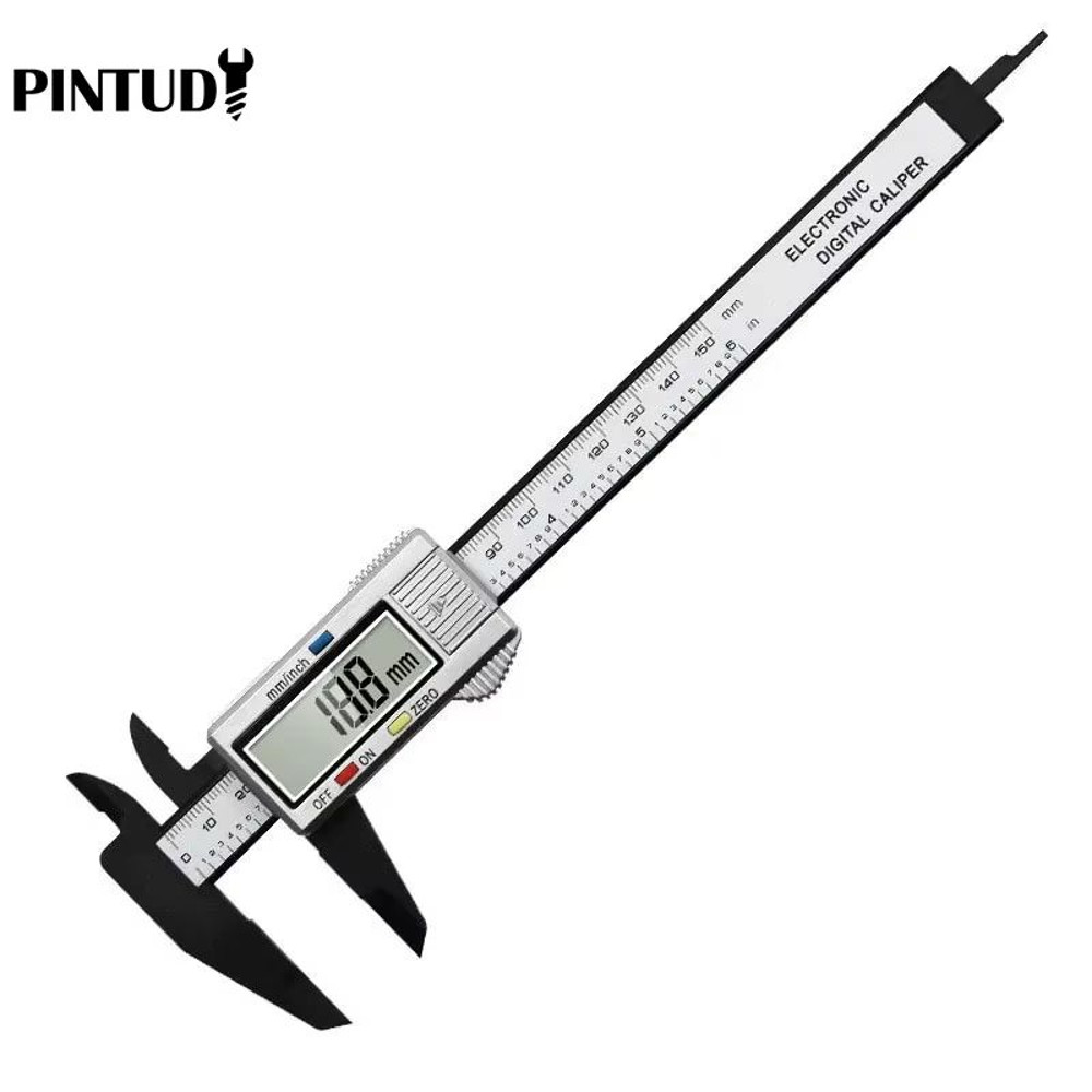 Mini Digital Vernier Caliper 0150mm Plastic Measuring Tool For Students  Hobbyists 9